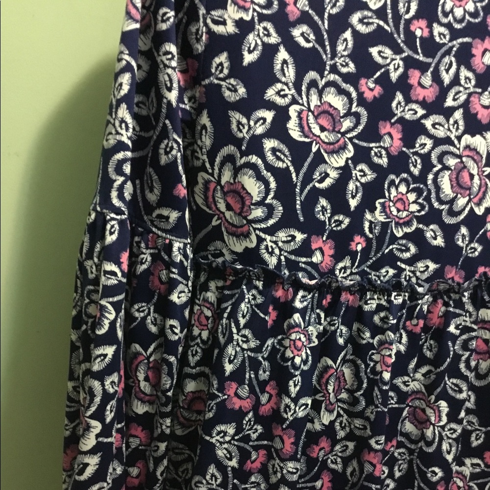 Floral Bohemian Long Sleeve Dress - Picture 10 of 13